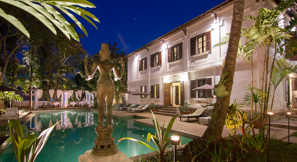 Satri House in Luang Prabang. Once a royal residence, the house carries the memory of another era—when life moved with grace and intention.