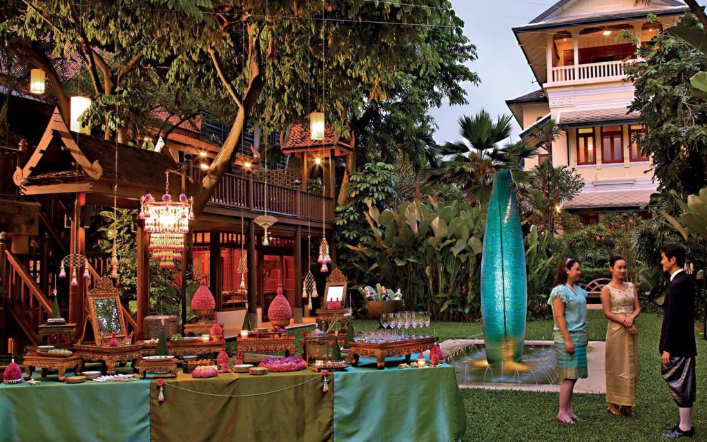 Chakrabongse Villas, nestled along the Chao Phraya River, offers an intimate encounter with Thailand’s royal past