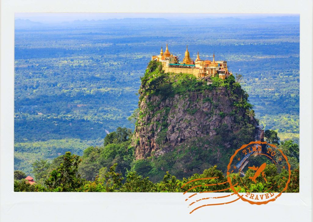 Mount Popa is Myanmar’s center for seeking prosperity and protection.