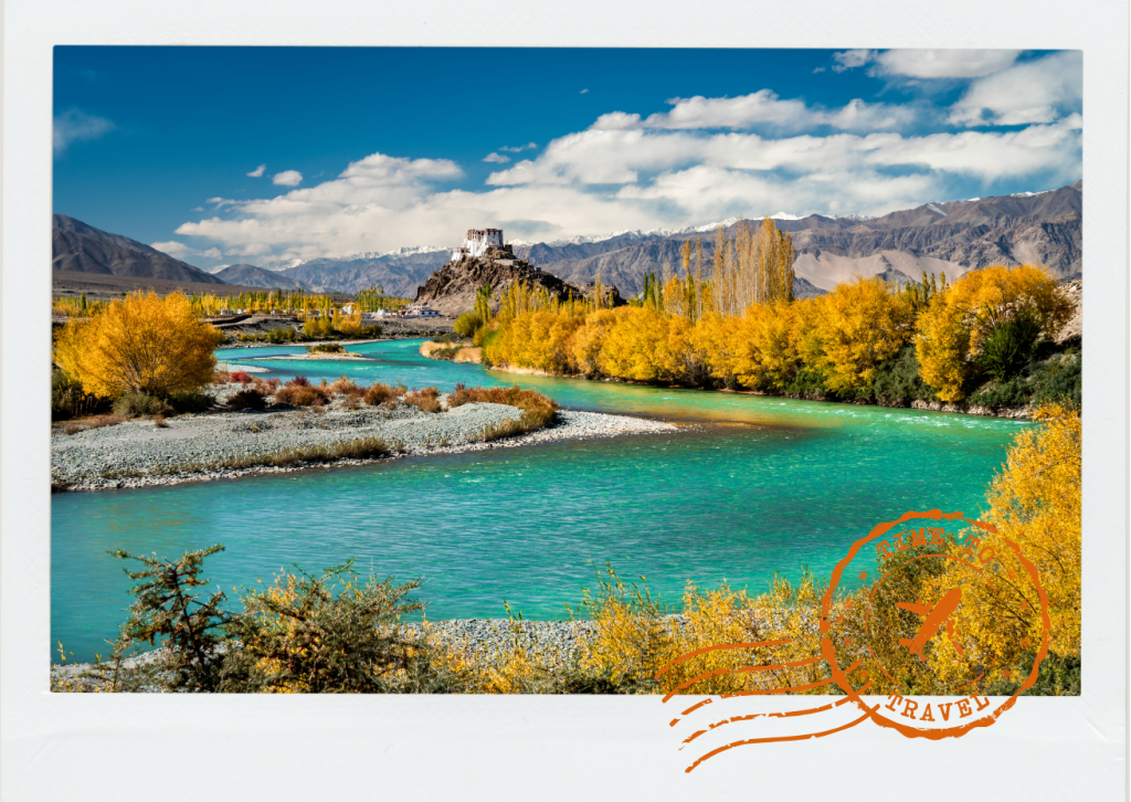 In the high desert of Ladakh, altitude feels like a rhythm. Apple orchards sprinkle gentle greenery against rugged mountains; whitewashed monasteries cling as if for balance between earth and sky