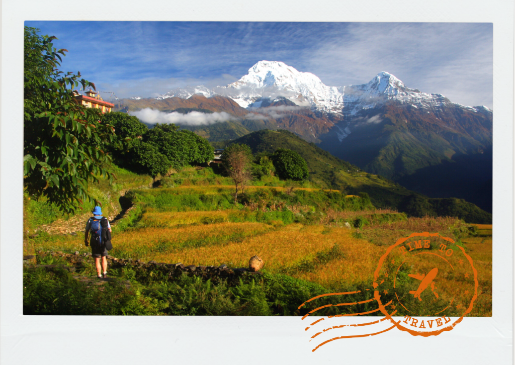 Pokhara’s hills feel like nature’s breath — slow, layered, misted. In the early hours, low clouds cling to paths and hillsides, light diffusing slowly across valley greens.