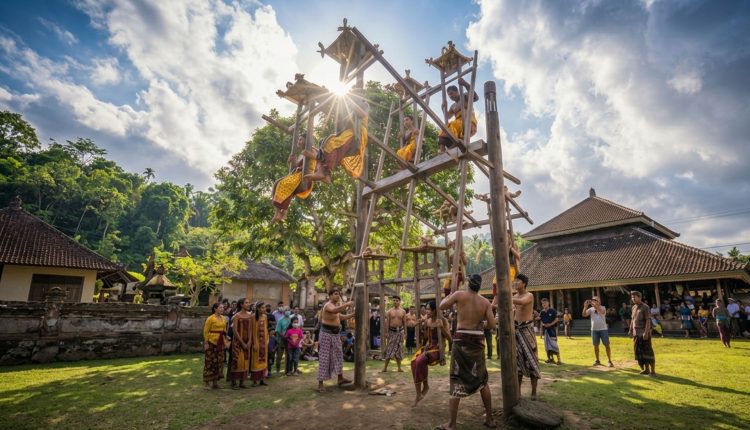 Tenganan Festival in Bali. The ancient village near Lotus Bungalows a member of Secret Retreats