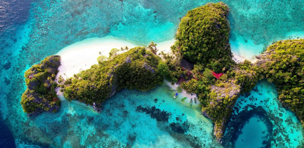 Raja Ampat coral reef diving