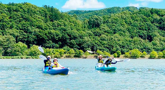 Hokuten no Oka Lake Abashiri Tsuruga Resort highlight